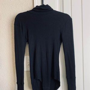 Black J. Crew turtleneck bodysuit - XS